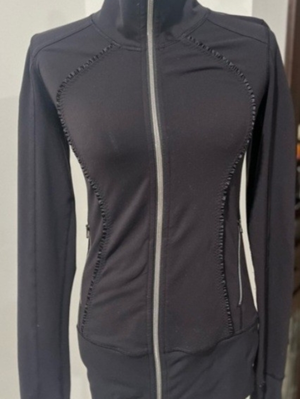 lululemon athletica Black Full-Zip Utility Jacket